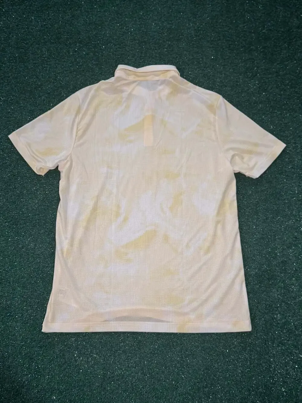 Adidas ULT MV MSH Polo Warm Vanilla Golf Shirt JF4892